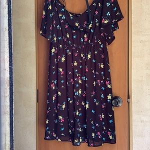 Torrid open shoulder dress size 1